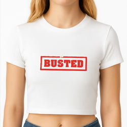Band Logo - Bust Band Crop Top