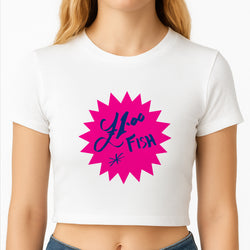 One Pound Fish - British Pop Culture Crop Top