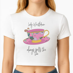 Lady Whistledown Crop Top