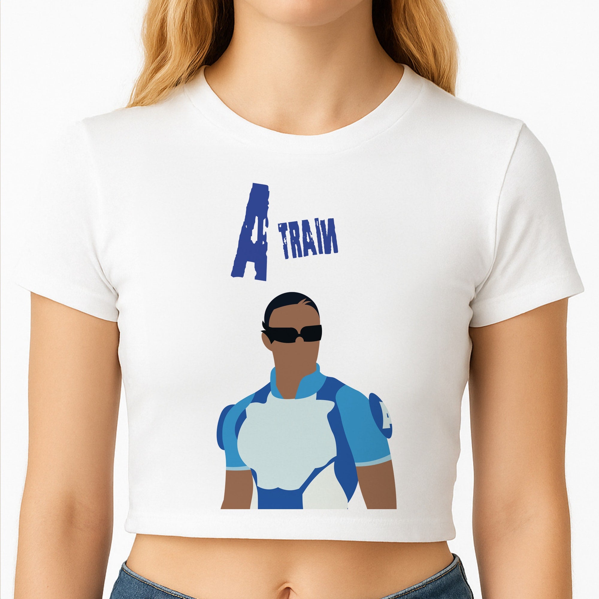 A Train Crop Top