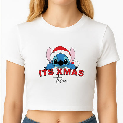 It's Xmas Time Crop Top