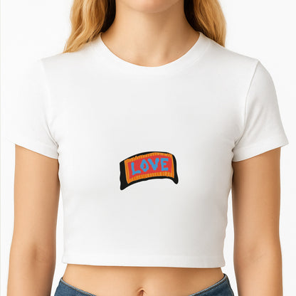 Orange Love - Lil Peep Crop Top