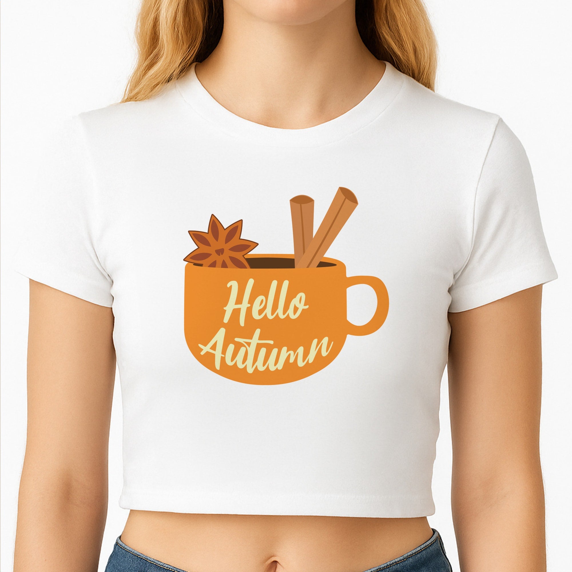 Hello Autumn Crop Top