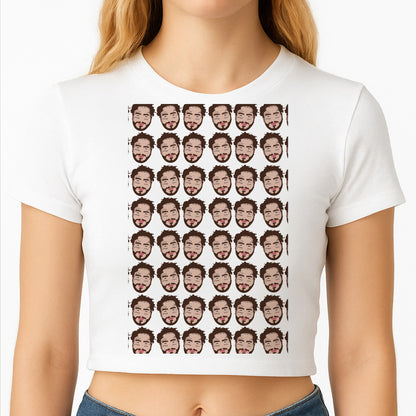 Malone Pattern Crop Top