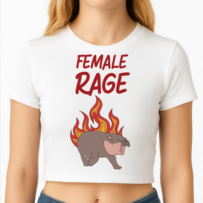 Female Rage Crop Top