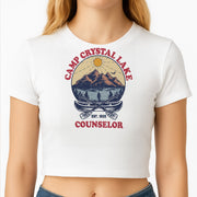 Camp Crystal Lake Crop Top 2
