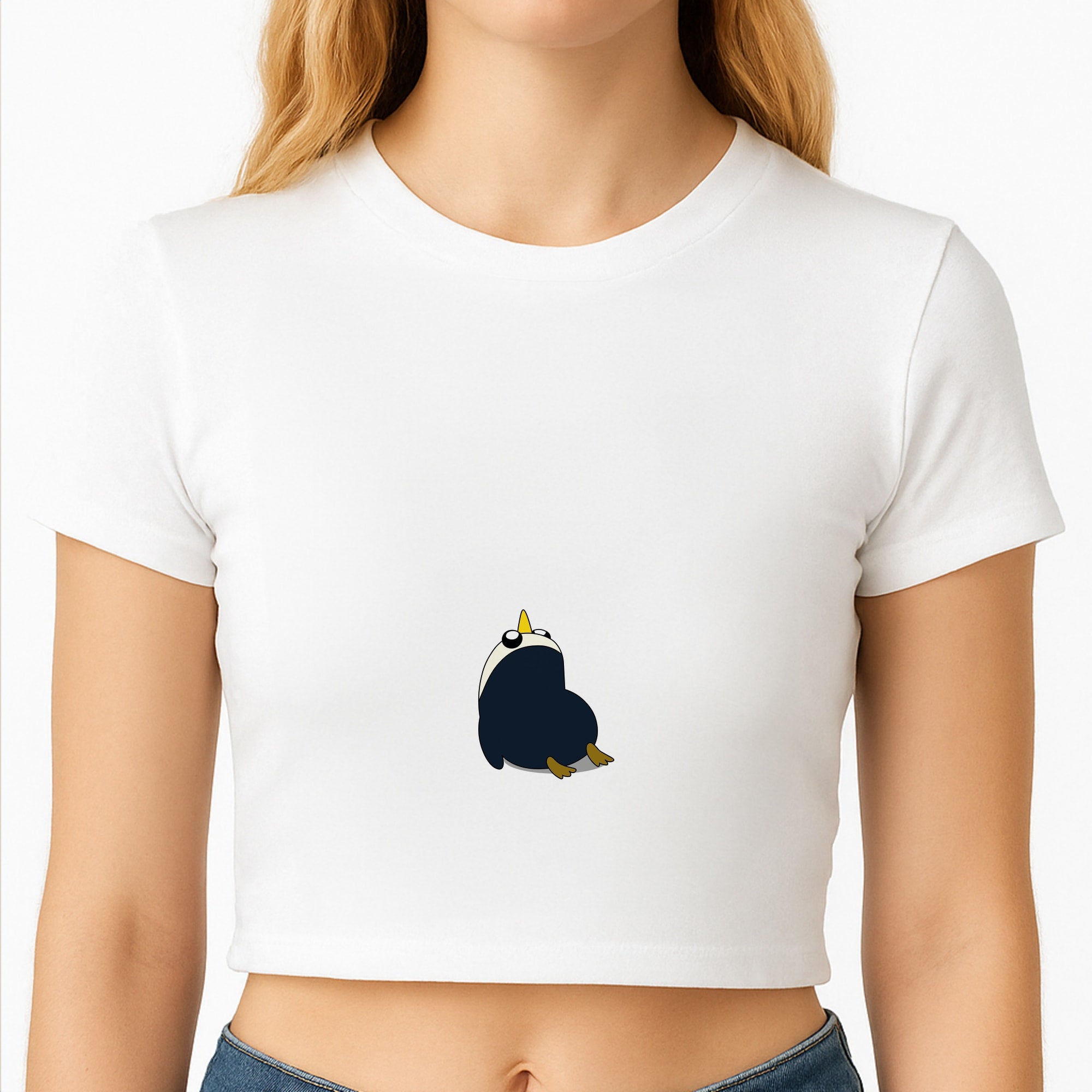 Penguins Crop Top