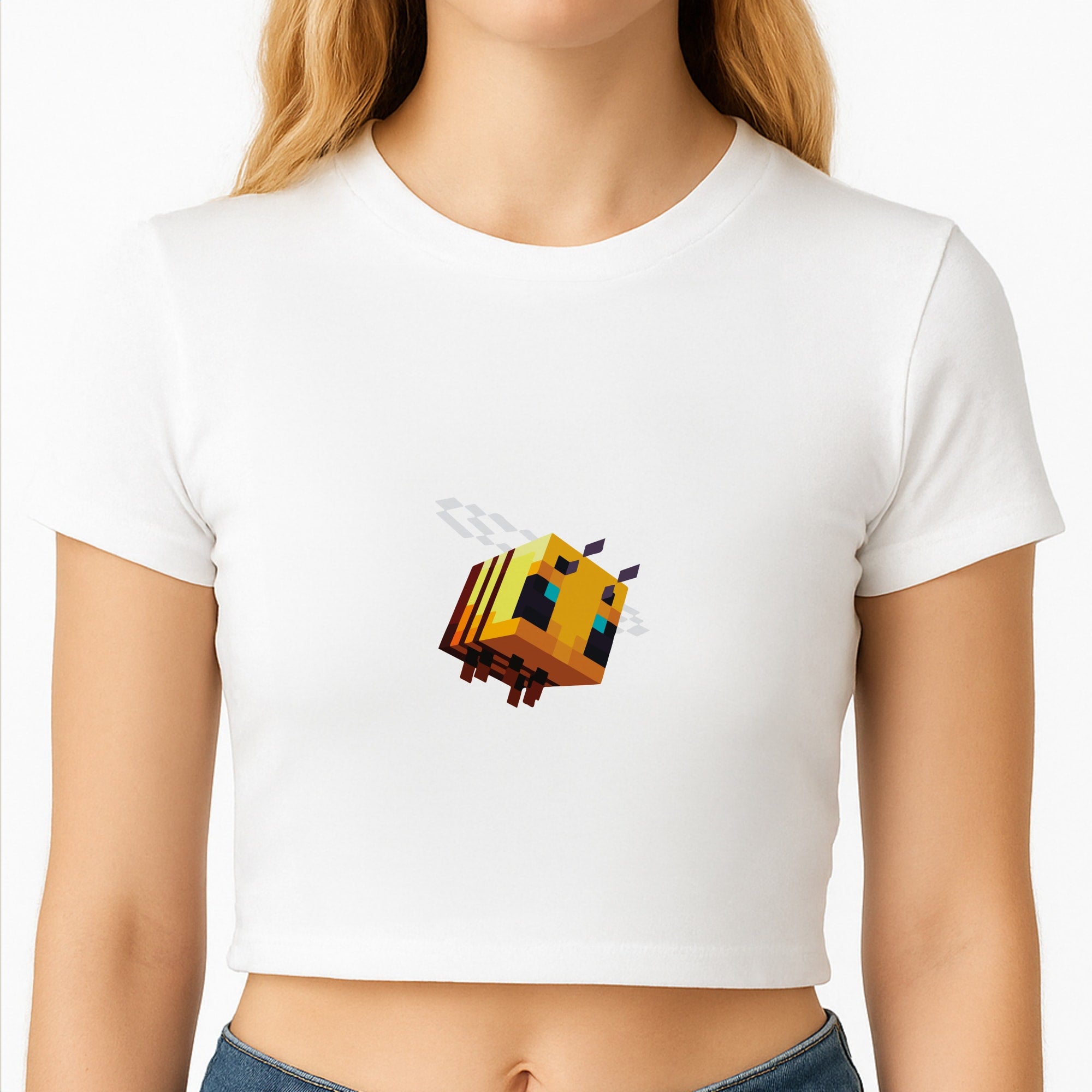 Mining Bee Crop Top