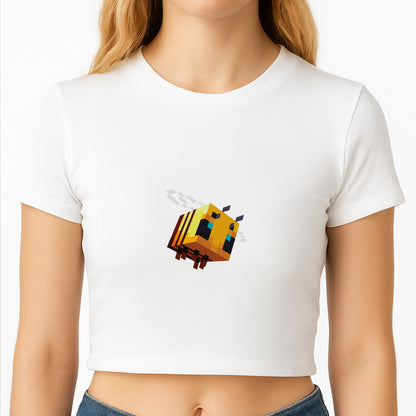 Mining Bee Crop Top