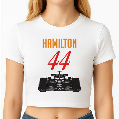 F1 Car Hamilton Crop Top