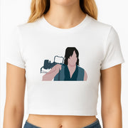 Daryl And His Crossbow - TWD Crop Top 2
