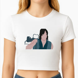 Daryl And His Crossbow - TWD Crop Top