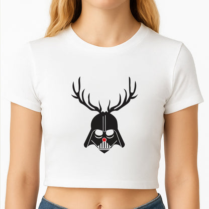 Christmas Darth Vader Crop Top