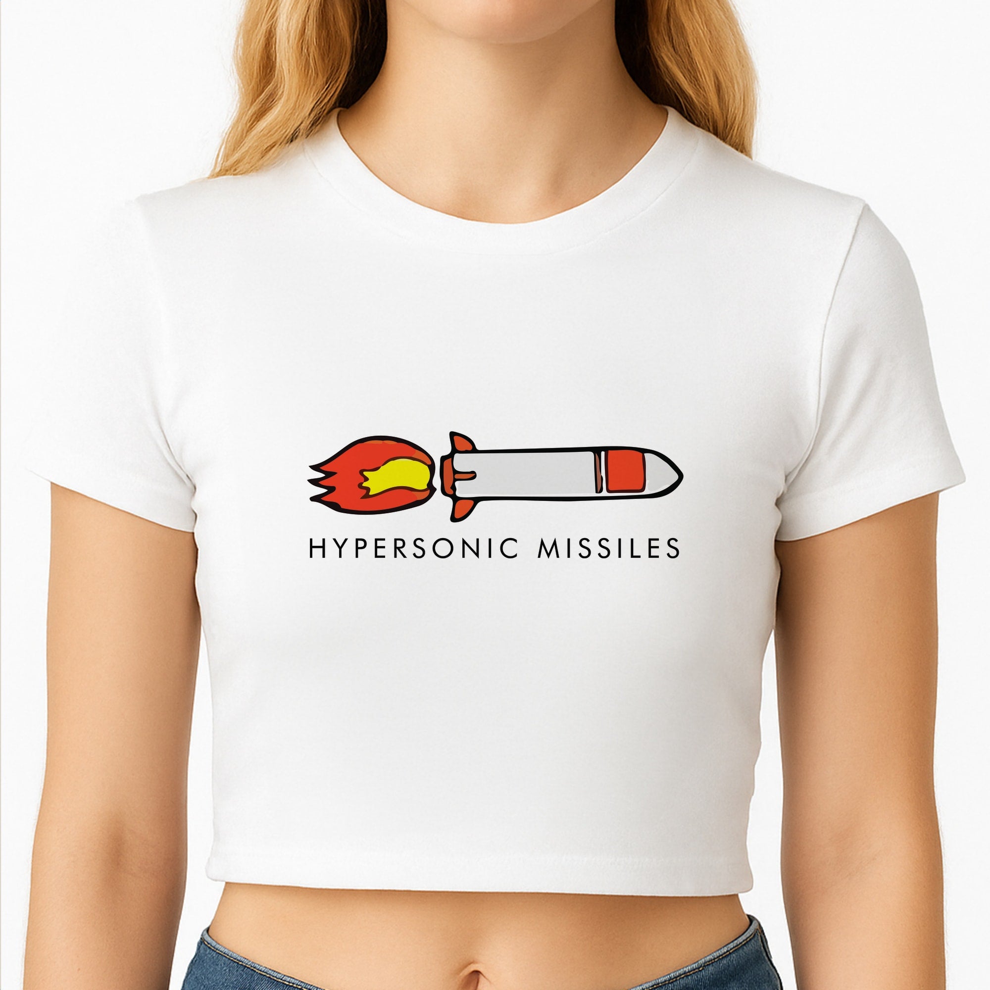 Hypersonic Missiles - Fender Crop Top