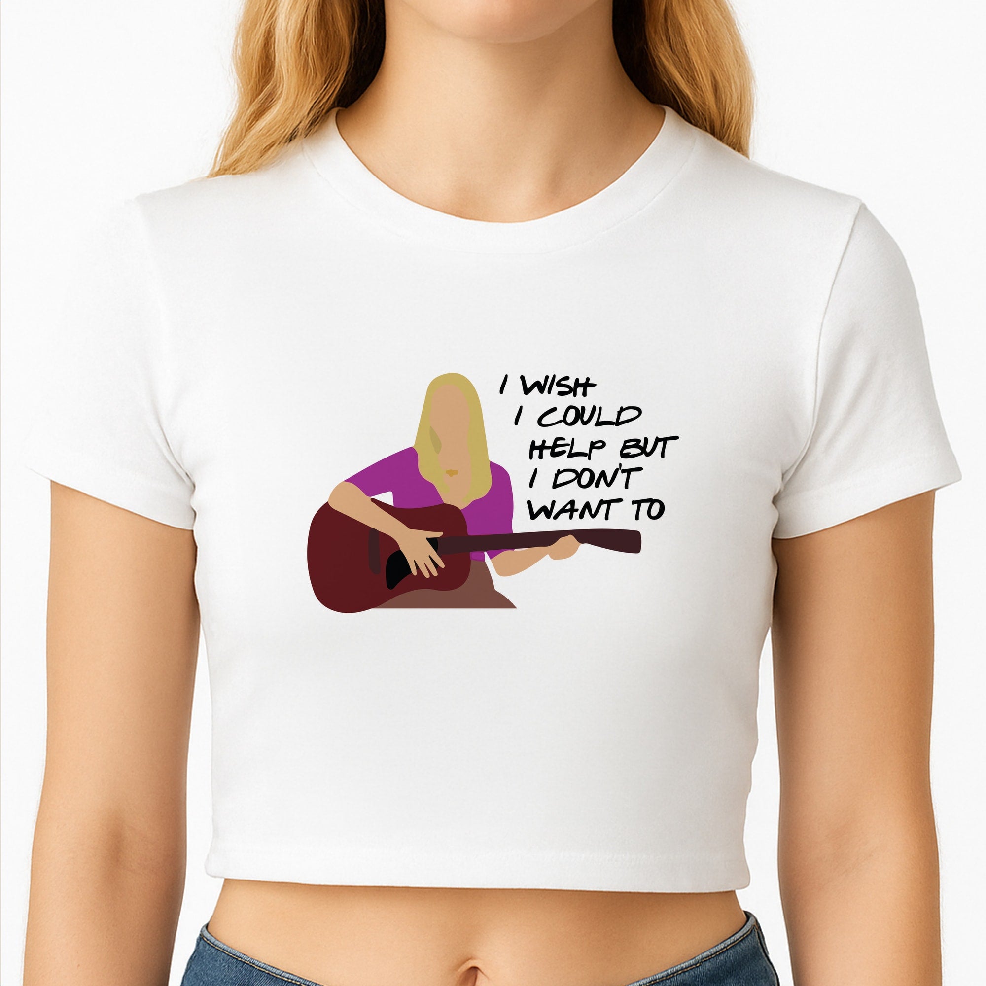 I Wish I Could Help But I Don't Want To Crop Top