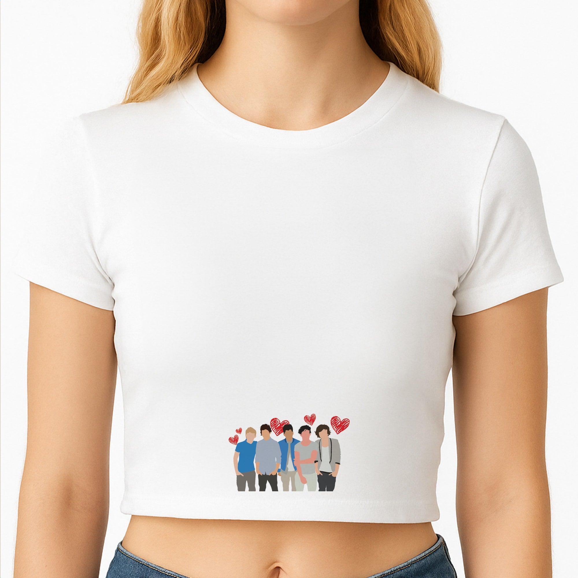 Love Band Crop Top