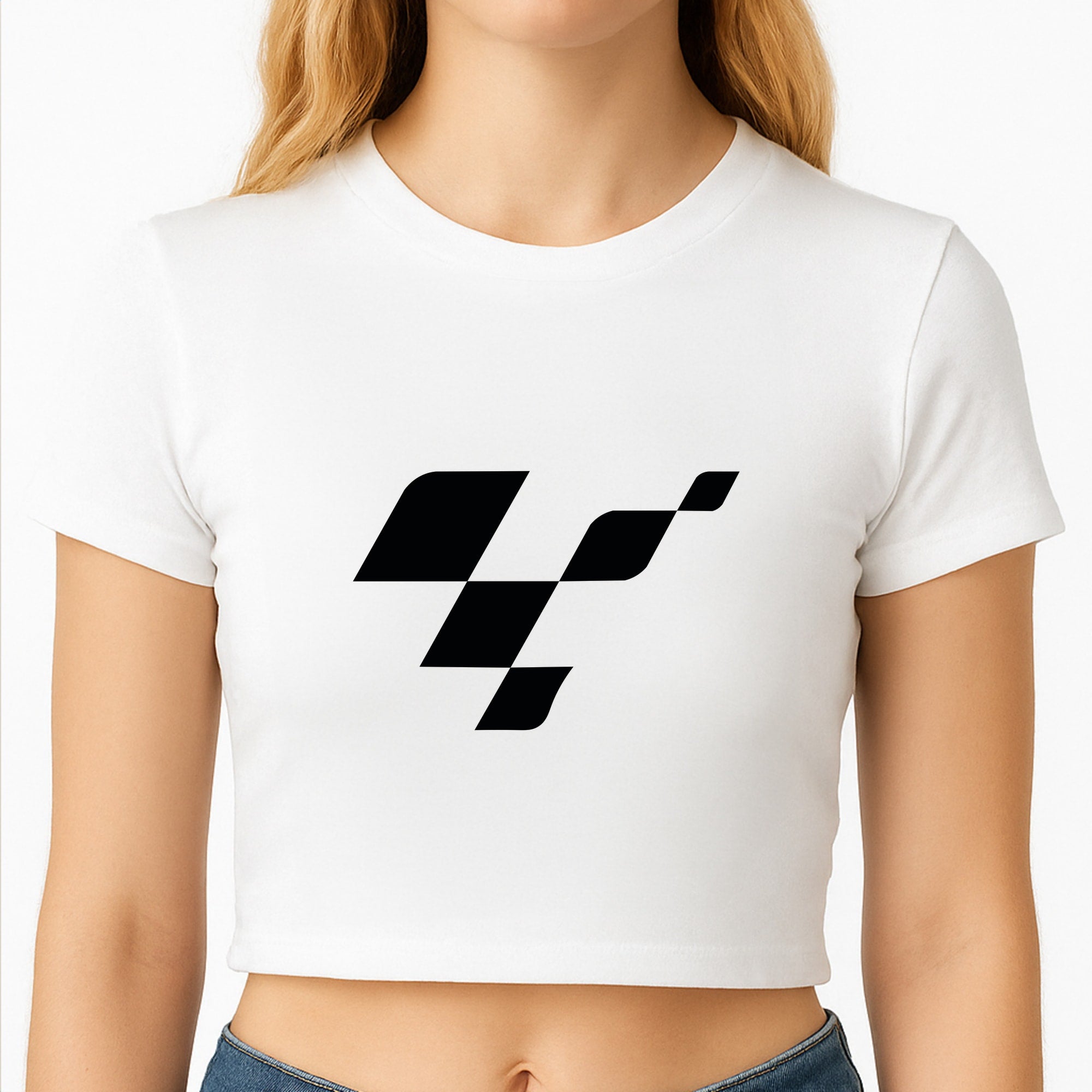 logo - Motorbike Crop Top