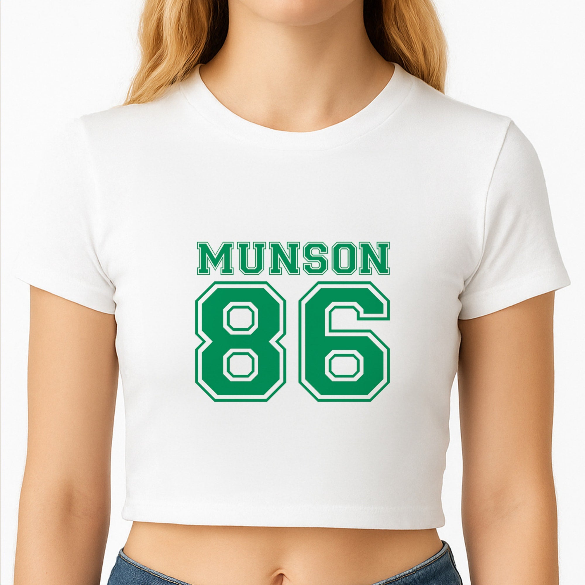 Munson 86 - Green Crop Top