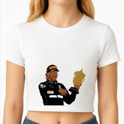Hamilton - F1 Crop Top