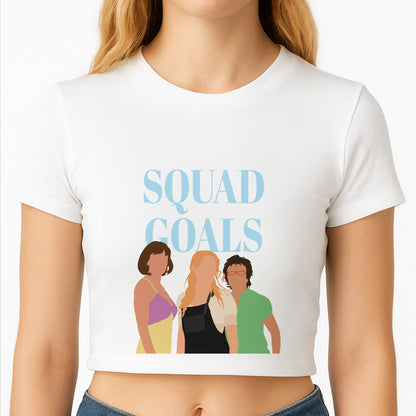 Squad Goals - Mamma Mia Crop Top