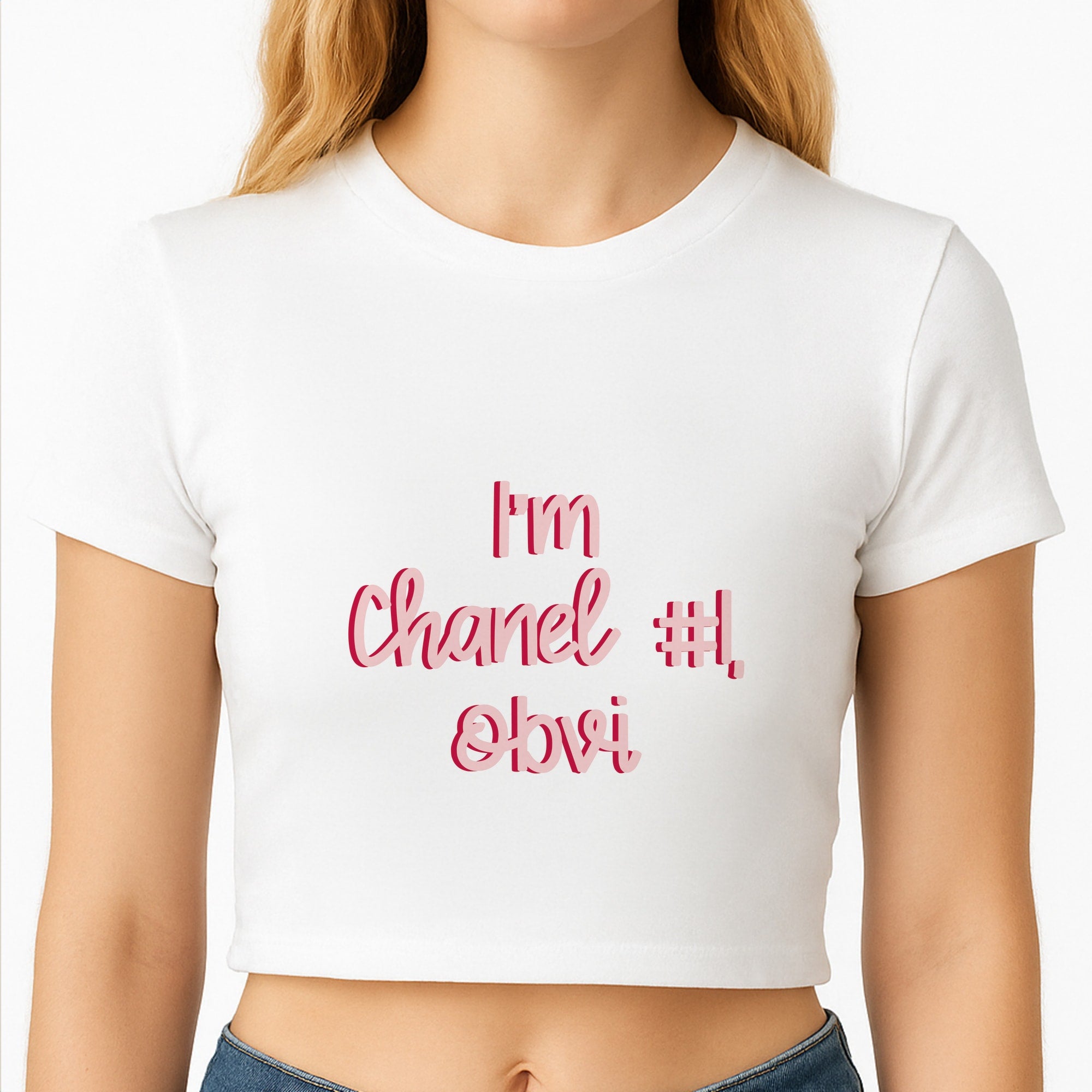 I'm Chanel Number One Obvi - Halloween Queens Crop Top