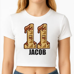 Eleven - Personalised Stranger Crop Top
