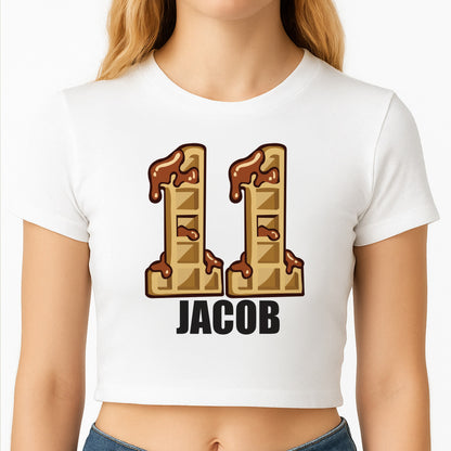Eleven - Personalised Stranger Crop Top