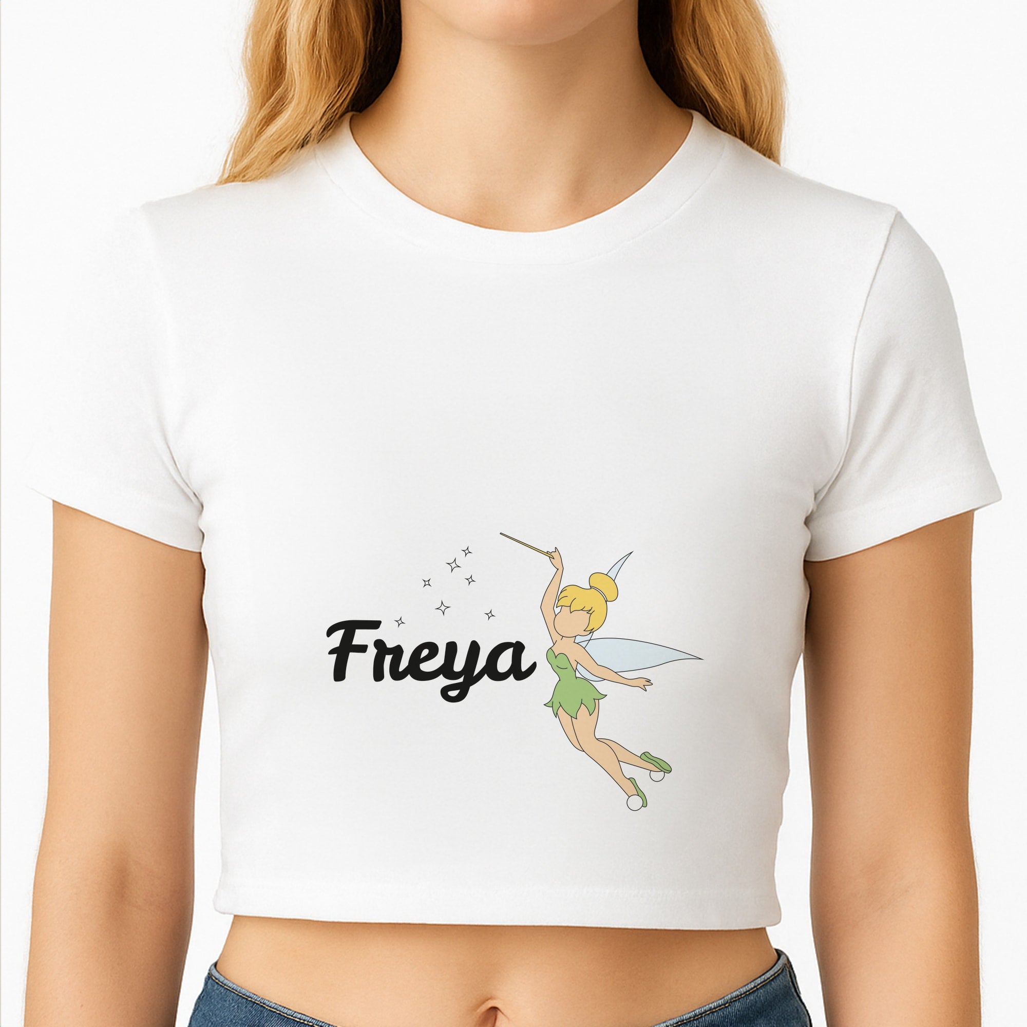 Tinkerbell - Personalised Fairytale Crop Top