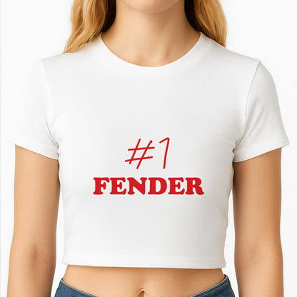 #1 FENDER Crop Top