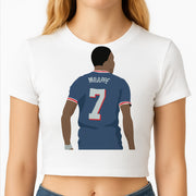 Mbappe - Football Crop Top 2