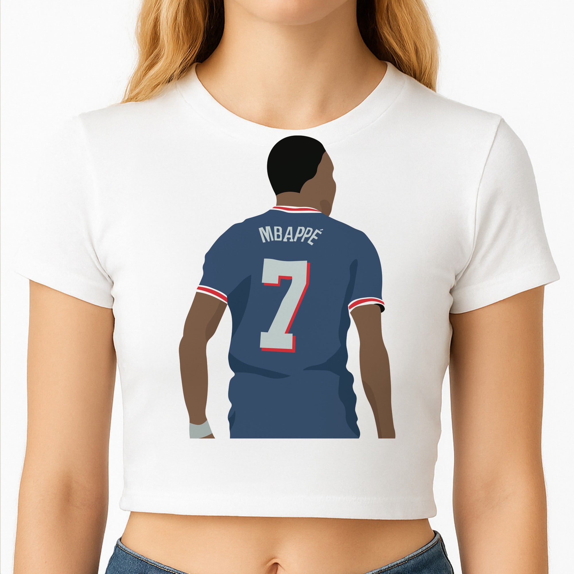 Mbappe - Football Crop Top