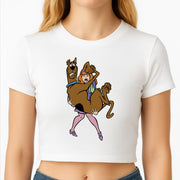 Scared - Scoob Crop Top 2