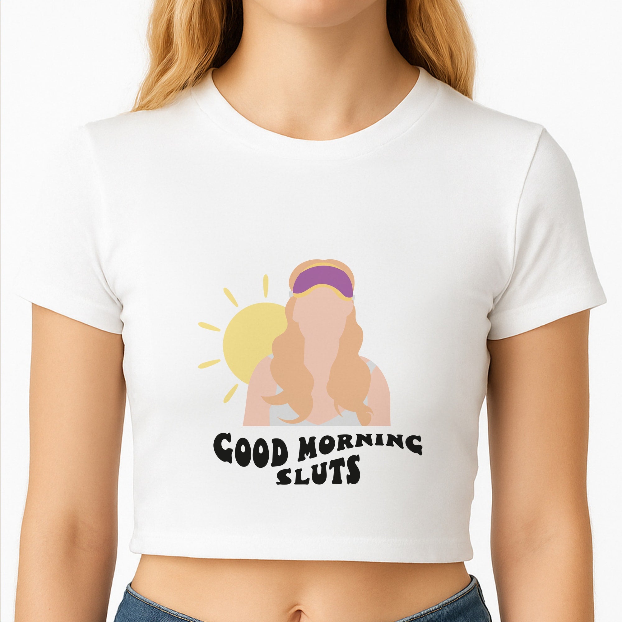 Good Morning - Halloween Queens Crop Top