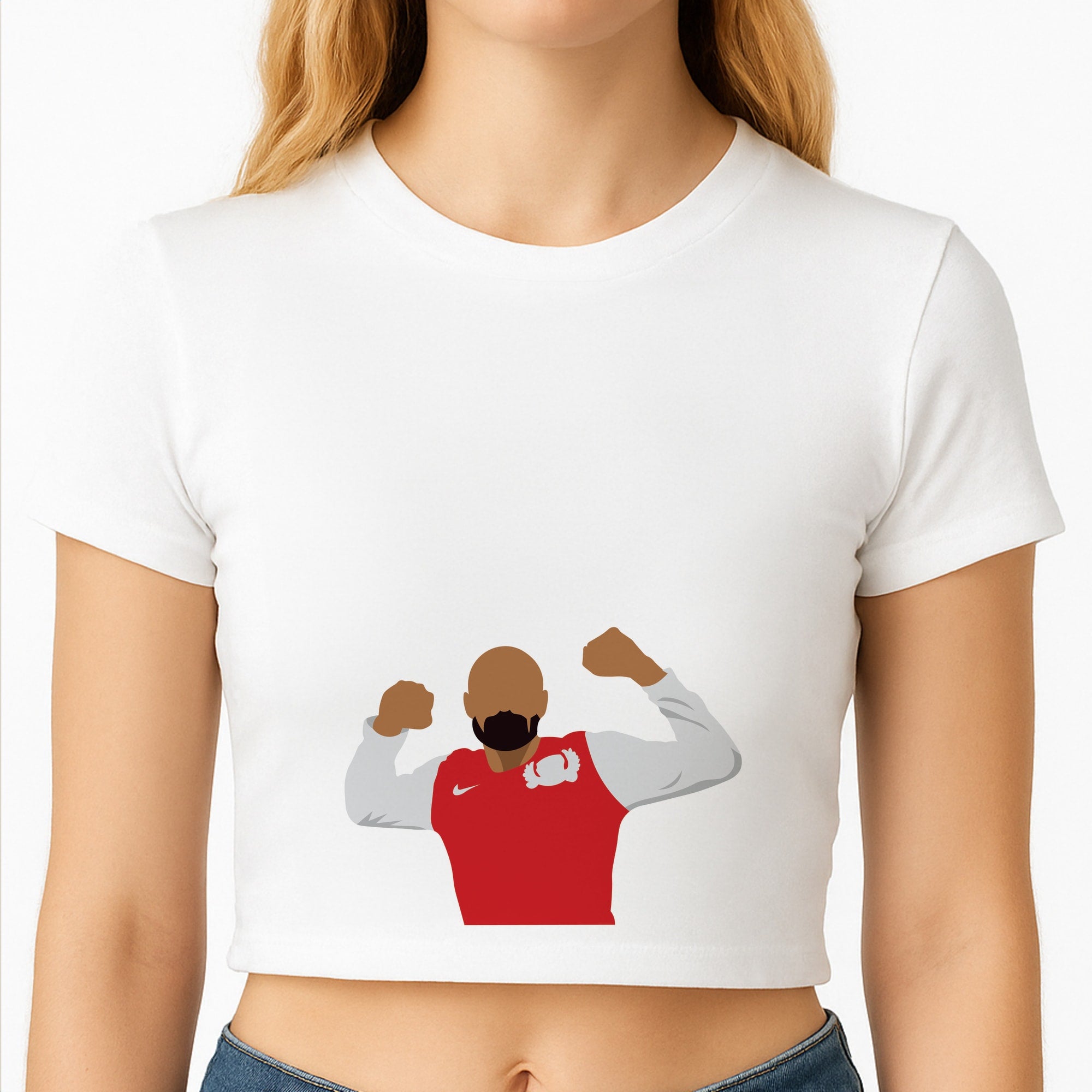 Henry - Football Crop Top