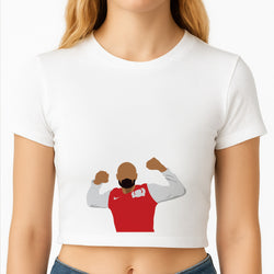 Henry - Football Crop Top