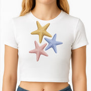 Starfish Cluster Crop Top 2