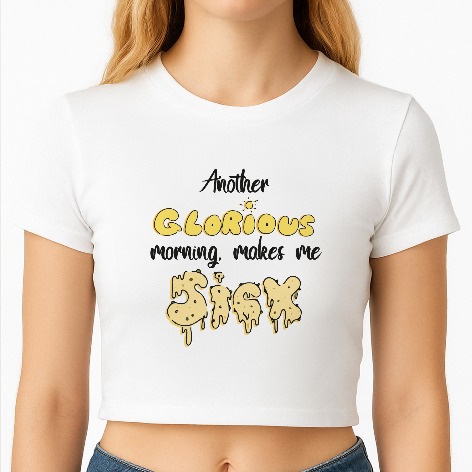 Another Glorious Morning Makes Me Sick - Hocus Halloween Crop Top