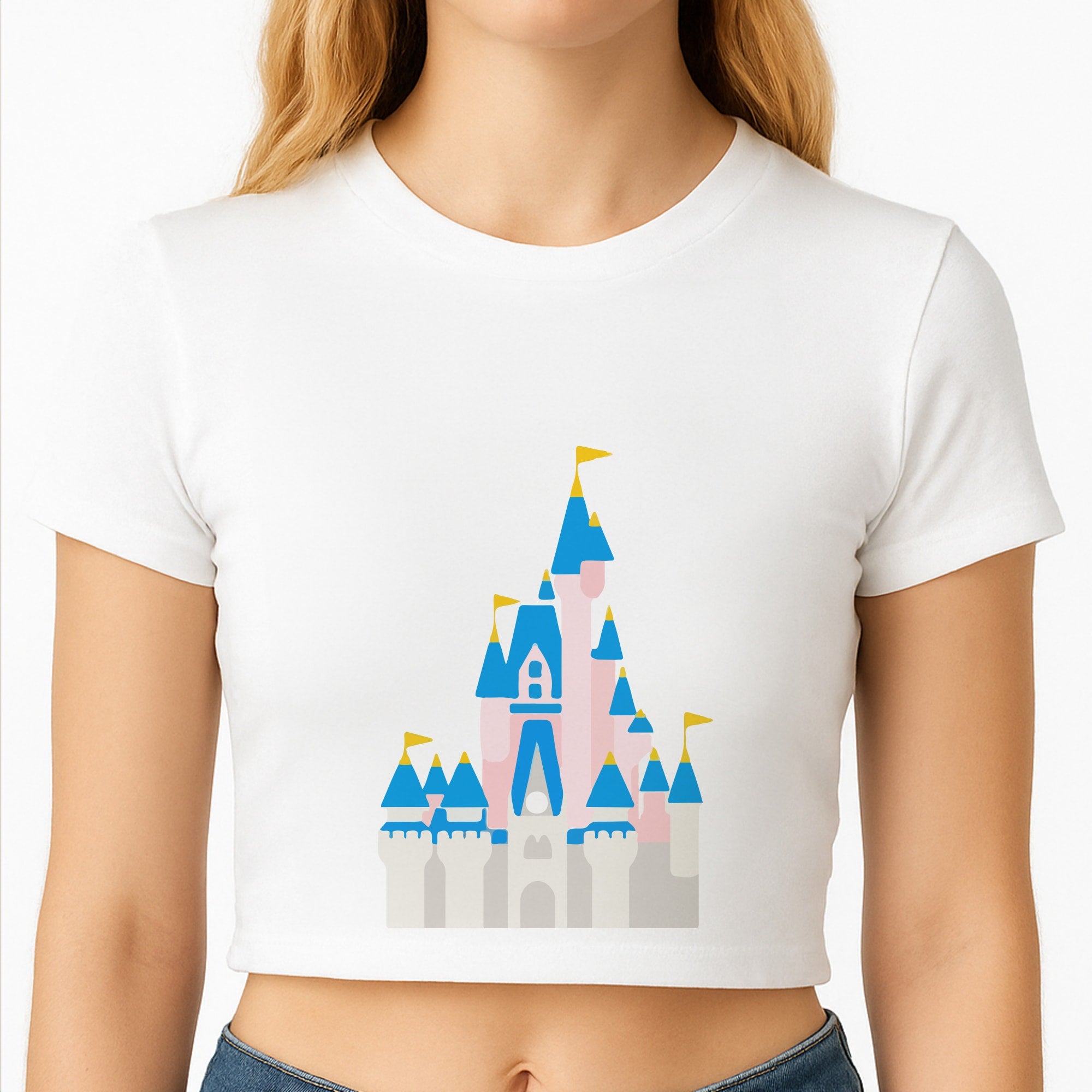 Fairytale Castle Crop Top