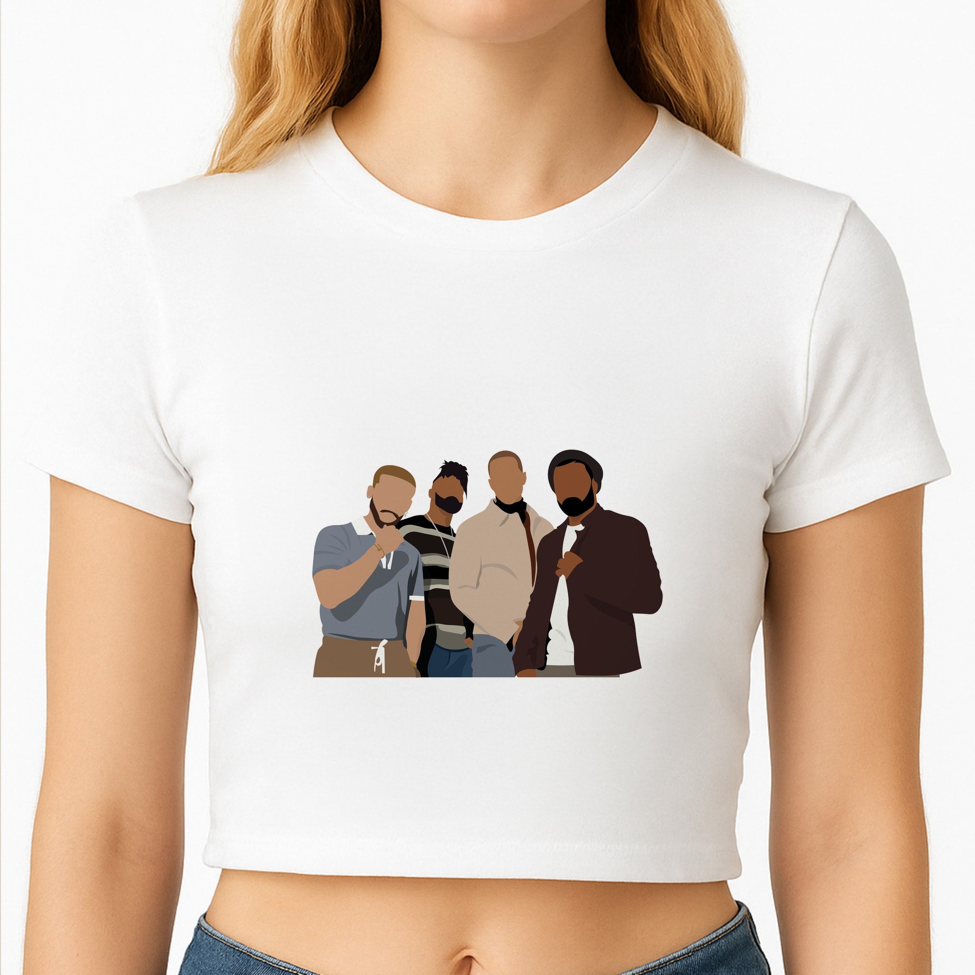 JLS Members Inspired Crop Top