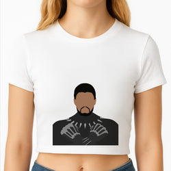 Black Panther Crop Top