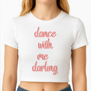 Dance With Me Darling - Fender Crop Top 2