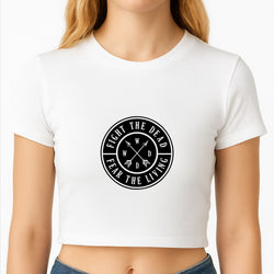 Fight The Dead, Fear The Living - TWD Crop Top