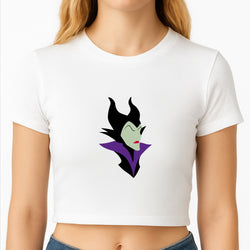 Maleficent Crop Top