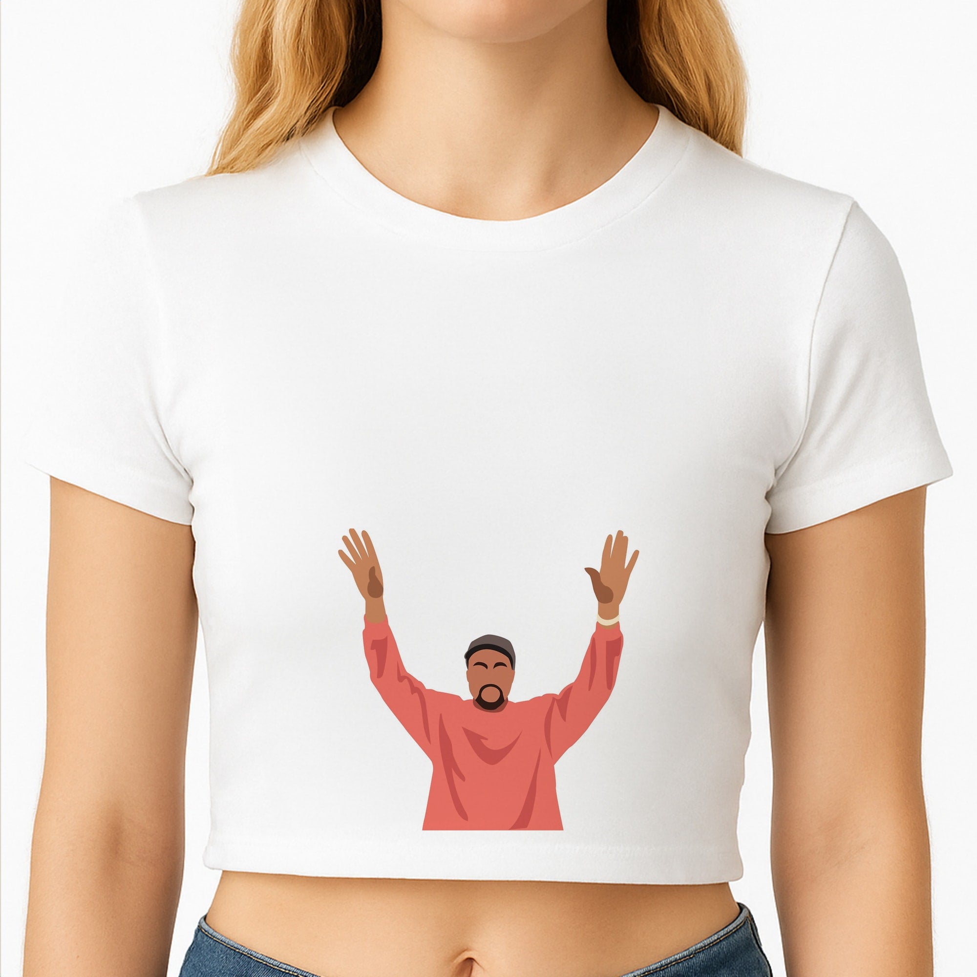 Kayne Cartoon Crop Top