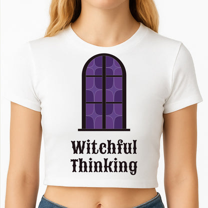 Witchful Thinking Crop Top