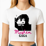 Pink Mayhem Gaga Crop Top 2