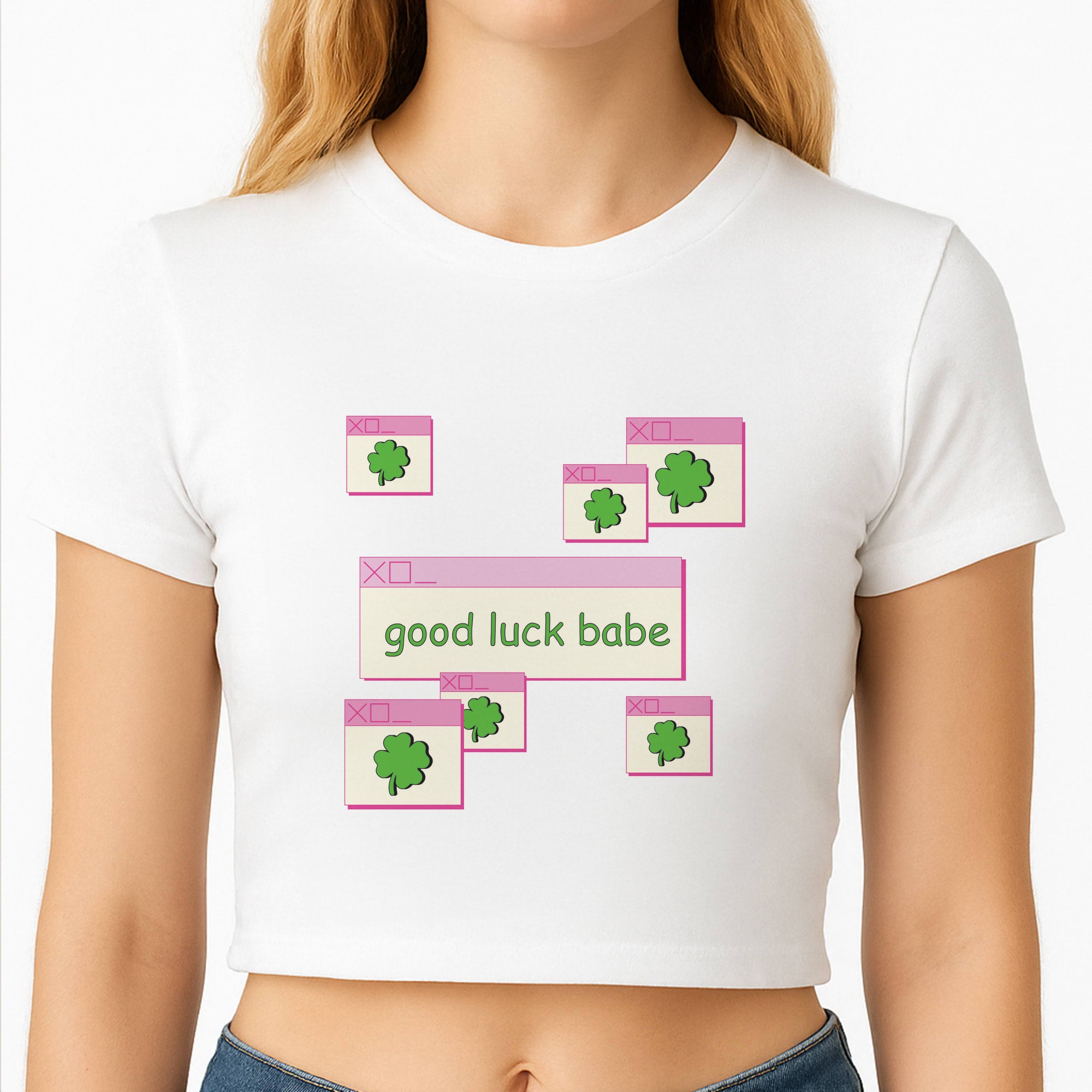 Good Luck Babe - Chappell Crop Top