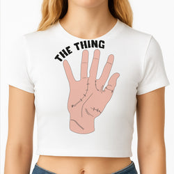 The Thing Wednesday Crop Top