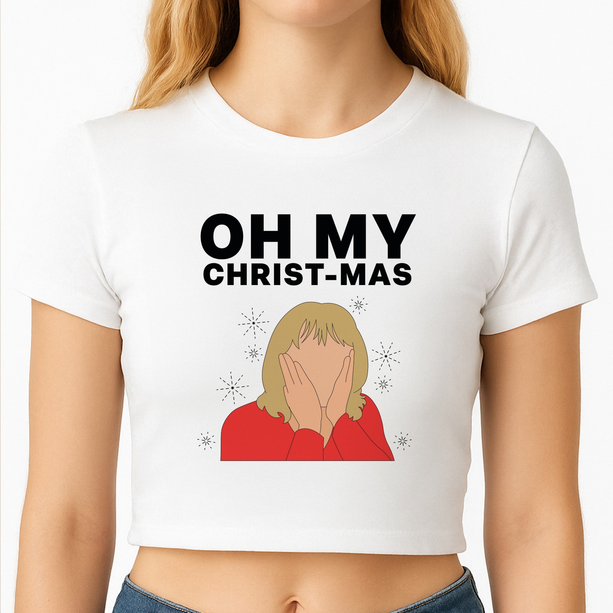 Oh My Christ-Mas Crop Top
