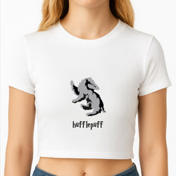 Hufflepuff Crop Top
